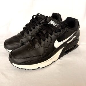 GS Kids Nike Air Max 90 Black/White